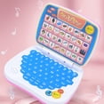 thumbnail image 4 of YOPTOP Toys Small Laptop, English 5 Learning Modes Toddler Computer Toy For Kindergarten For Kids -Pink,Pink, 4 of 6