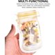 thumbnail image 4 of Spice Storage Bags-30 PCS Small Mason jar Spice Jars Bags, Resealable Smell Proof Bags Reusable Snack Saver Container Leak-Proof Bags for Party Favor, 4 of 5