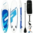 thumbnail image 1 of Goplus 10ft Inflatable Stand Up Paddle Board 6'' Thick W/ Backpack Leash Aluminum Paddle, 1 of 10
