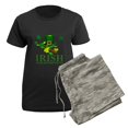 thumbnail image 5 of CafePress - IRISH DOWN TO MY TOES Women's Dark Pajamas - Women's Short Sleeve Print T-Shirt and Pants Dark Cotton Pajama Set, 5 of 7