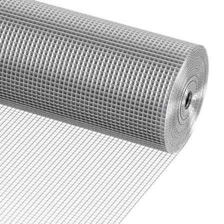 36 in. x 10 ft. Hardware Cloth - 1/2 in. Mesh, 19 Gauge, Hot Dip Galvanized After Welding - Wire Fencing for Garden.