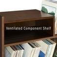 thumbnail image 5 of Maykoosh Handcrafted Haven Turntable Stand In Dark Brown, 5 of 5