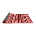 thumbnail image 2 of Ahgly Company Indoor Square Abstract Red Modern Area Rugs, 7' Square, 2 of 4