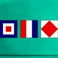 thumbnail image 2 of CafePress - WTF Nautical Signal Flags Cap - Adjustable 100% Brushed Unisex Casual Cotton Baseball Cap, Beige, 1, 2 of 2
