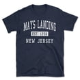thumbnail image 1 of Mays Landing New Jersey Classic Established Men's Cotton T-Shirt, 1 of 1