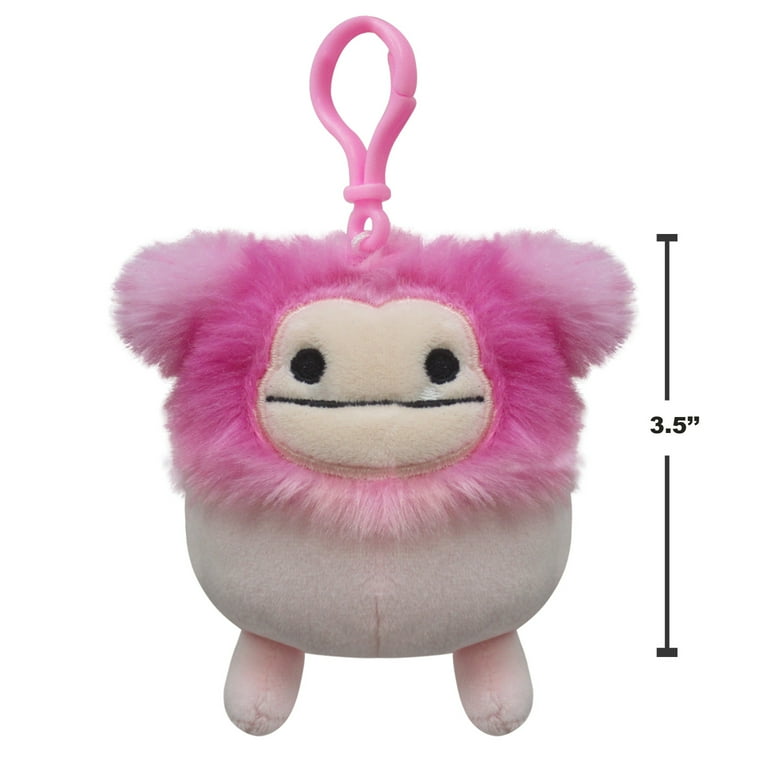 Squishmallows inch Clip-on Plush Brina the Light Pink