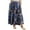 Bleu Foncé, variante sur SUNSIOM Jupe Longue d'Été pour Femme, Jupe Élégante Taille Haute Jupe Évasée Jupe Décontractée Fluide Jupes de Plage