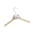 thumbnail image 3 of Percha para ropa de niños Percha para secar ropa de bebé Gancho de metal Percha de madera maciza Percha para abrigos para niños Niños recién nacidos, 3 of 8
