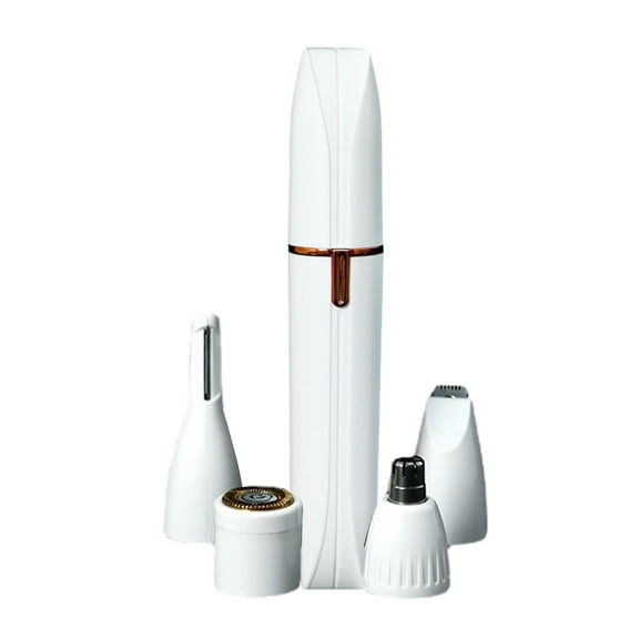 RKZDSR Portable 4-in-1 Electric Hair Trimmer - Nose, Ear, Eyebrow, and Body Shaver for Home and Travel, Suitable for Face and Bikini Line Epilation