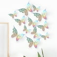 12PC 3D Hollow Butterfly Wall Décor 3 Sizes Butterfly Decor Hollow