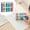 B, variant on Clearance Sale! 5PACK Colorful Hexagonal Erasers, Soft Rubber Pencil Erasers for Sketching & Writing, Rubber, for Office & Home, (9.1x7x1.8cm, Rainbow)