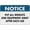 Warning Sign 4, variant on Notice Quiet Zone Sign 8"x12", Aluminum Tin Warning Signs for Home Outdoor Garden, Durable Etiquette Sign for Library