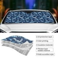 thumbnail image 5 of Bingfone Blue Bus Car Windshield Sun Shade Protector Keep Your Vehicle Cool Sun Shield Visor Cover Foldable for Car Truck SUV-Small, 5 of 8