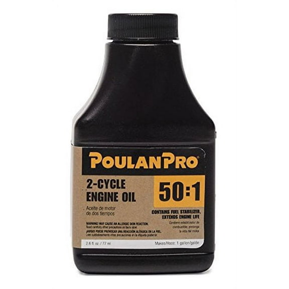 Poulan Pro 2.6 oz 50:1 2-Cycle Oil- 12 pack