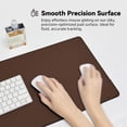 thumbnail image 3 of Large Gaming Mouse Pad with Durable Stitched Edges Rubber Base Big Computer Keyboard Mouse Mat Desk Pad for Home Office Gaming Work cm xcm x.cm, 3 of 7