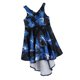 thumbnail image 1 of Vestido Formal Esbelto Diseño de Cuello Halter Niñas Regalo Favor Hermoso Cumpleaños Fiestas Azul Macarena Vestido formal de las muchachas, 1 of 8