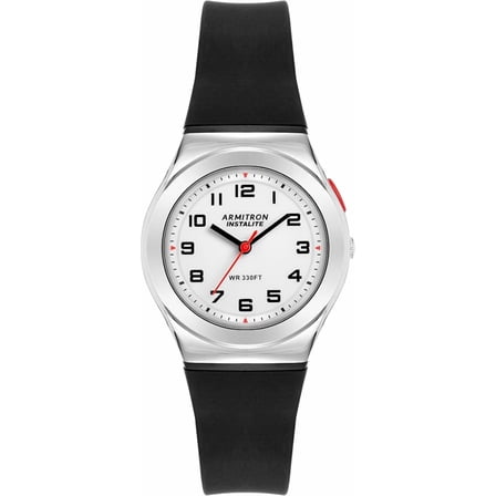 Armitron Sport Silicone Easy-to-Read Ladies Watch