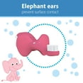 thumbnail image 5 of Dr. Brown's Infant-to-Toddler Toothbrush, Pink Elephant, 0-3 years, 5 of 21