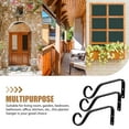 thumbnail image 2 of 3 Sets Hook Flower Pot Decoration Outdoor Hooks for Hanging Plants Indoor Hangers from Wall Basket Stand Lantern, 2 of 6