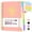 Pink, variant on ROBCURSE A5 Hardcover Spiral Notebook Journal, 5 Subject Notebook College Ruled, with Removable Dividers Tabs, 300 Pages Lined Notebooks for Work & Office Note Taking, 6.1" x 8.4", Inner Pocket