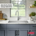 thumbnail image 4 of Delta 953034-32S Lenta 32-Inch Undermount Stainless Steel Single Bowl Kitchen Sink, 4 of 7