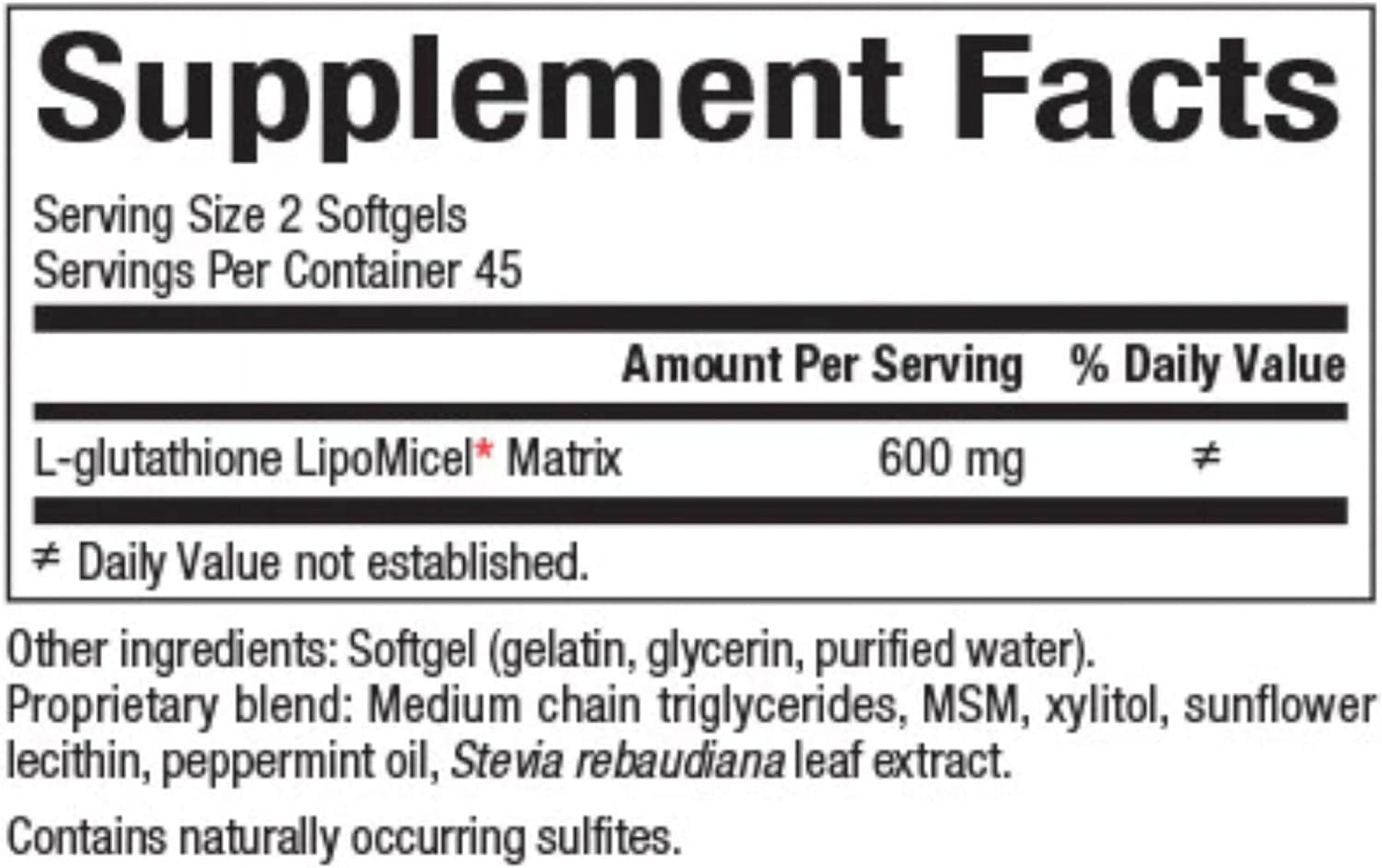 lipomicel glutathione Liposomal Glutathione (Final Sale) (FOR DROPSHIP: PLEASE CALL OUR OFFI –  Marcus Institute of Integrative Health main image 0