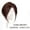 D, variant on TopLLC Wigs Women's Wig Top Patch With Eight Point Bangs In The Middle toupee piece