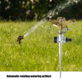 thumbnail image 3 of Peggybuy Adjustable Rotate Watering Sprinkler Garden Metal Irrigation System (4pcs), 3 of 9