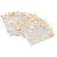 thumbnail image 5 of Juego de 100 piezas para regalos de boda, dulces y joyas con cordones, 5 bolsas de malla blancas de colores, 5 of 7