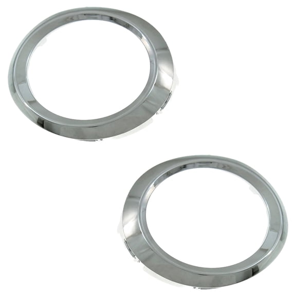 New Front Left Inner and Front Right Inner Fog Light Trim Compatible With Mercedes Benz E350 Bluetec R350 Bluetec 4Matic 2010-2013 By MB1038165 MB1039165 2128850574 2128850674