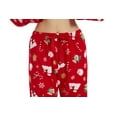 thumbnail image 2 of Apparonia Conjuntos de Piyamas Mujer 100% Algodón Francela Estampado de Papá Noel​ XL, 2 of 7
