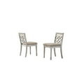 thumbnail image 2 of Havanna Set of 2 Off White 19" Wide Contemporary Fabric Chair with Cushion, 2 of 6