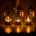 thumbnail image 4 of Lámpara LED de Halloween, linterna de llama, decoración colgante, Castillo de calabaza, luz de fiesta de bruja, 1 ud., 4 of 5