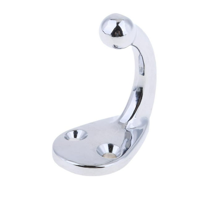 Perchas de Sombrero individual Baoblaze Alto Pulido Acero inoxidable Montaje en pared