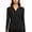 Black, variant on yillto Womens Long Sleeve V Neck Collared Tops Golf Workout Gym Hiking Athletic Tshirts for Women