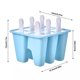 thumbnail image 4 of Moldes para Helados Caseros Paletas Silicona Molde Hielo Fácil Liberación 6 Piezas Sin BPA Quitar Reutilizable, 4 of 9