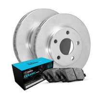 R1 Concepts Front Brakes and Rotors Kit |Front Brake Pads| Brake Rotors and Pads| Ceramic Brake Pads and Rotors WFWN1-59002