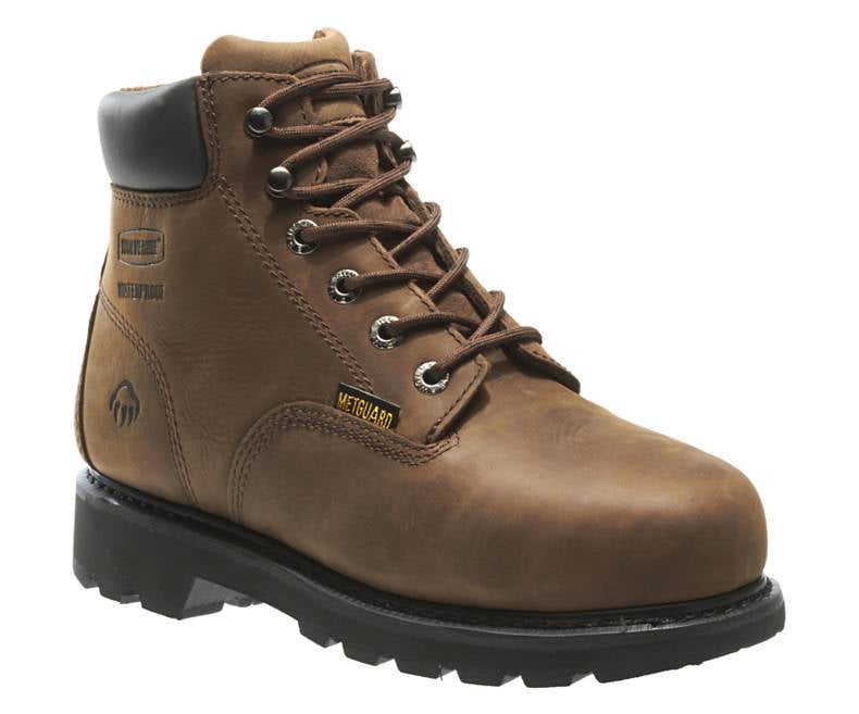 men's wolverine steel toe boots
