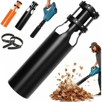 Leaf Blower Air Booster, Air Flow Turbo Booster for Leaf Blower Attachment Designed Based on Venturi Effect, 2nd Gen Airflow Amplifier, Doubling up AmountAir of Your Leaf Blowers (Black)