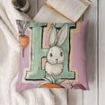 thumbnail image 3 of YINGXI Pillow Case for Home Sofa Couch Decor （Pink 12x12in, 3 of 5
