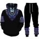 thumbnail image 2 of Sudadera con capucha con impresión 3D digital, estilo nacional europeo y americano, para hombres y mujeres, con capucha, pantalones deportivos, traje de moda, 2 of 4