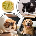 thumbnail image 2 of Slow Feeder Dog Bowls Detachable Anti-Choking Pet Food Dish, Non-Slip Slow Eating Station for Dogs and Cats, Interactive Puzzle Feeder for Improved Digestion, Multiple Colors, 1pc, 2 of 4