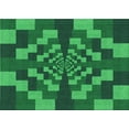 thumbnail image 1 of Ahgly Company Machine Washable Indoor Rectangle Transitional Deep Emerald Green Area Rugs, 2' x 3', 1 of 7