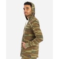 thumbnail image 2 of Alternative B16312637 Mens School Yard Mineral Wash French Terry Hooded Sweatshirt, Camo - 2XL, 2 of 5