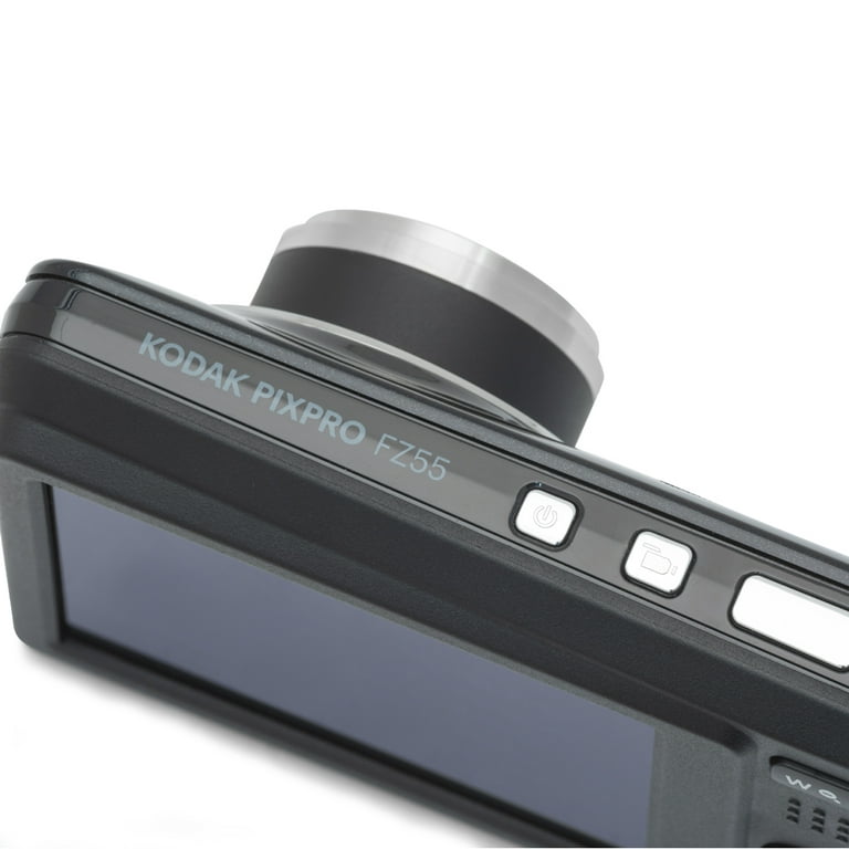Kodak PIXPRO FZ55 Digital Camera (Black) + 32GB Memory Card +