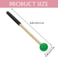 thumbnail image 5 of unbranded  Drumsticks for Drummers Xylophone Mallets Hand Percussion Child Green, 5 of 8