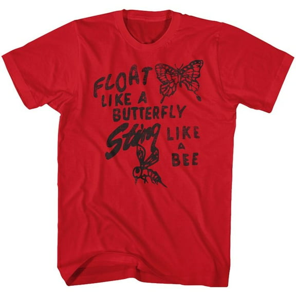 Muhammad Ali Stinger Red Adult T-Shirt 5Xl