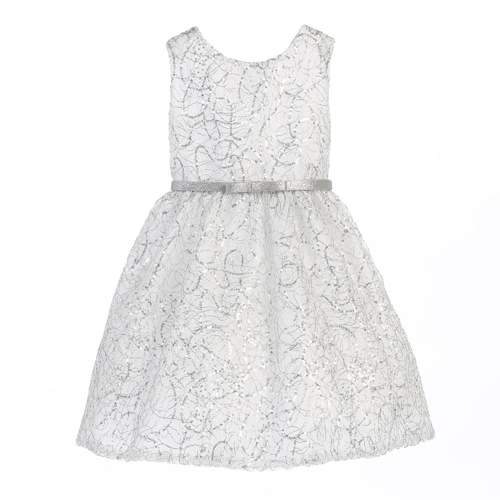 walmart silver dress