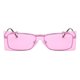 thumbnail image 2 of Marco Pequeño UV400 Rosado Sunnimix Las mujeres levantan las gafas de sol, 2 of 4