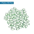 thumbnail image 3 of Uxcell 100Pcs Flat Back Acrylic Teardrop Gems 6x10mm Artificial Rhinestones Light Green, 3 of 4